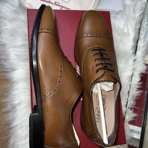 Salvatore ferragamo Riley leather Oxford shoes